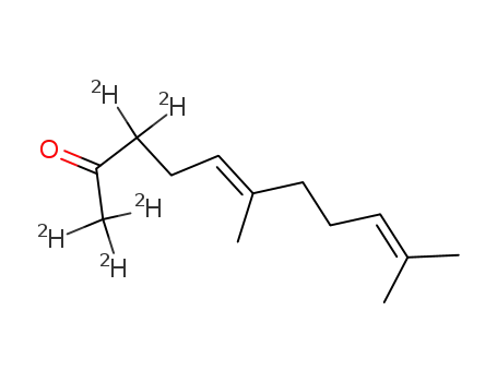 (5E)-[1,1,1,3,3-2H5]-6,10-dimethyl-undeca-5,9-dien-2-one