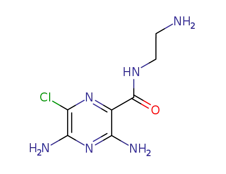 3,5-diamino-N-(2-aminoethyl)-6-chloropyrazine-2-carboxamide