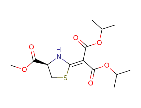 2-((R)-4-Methoxycarbonyl-thiazolidin-2-ylidene)-malonic acid diisopropyl ester