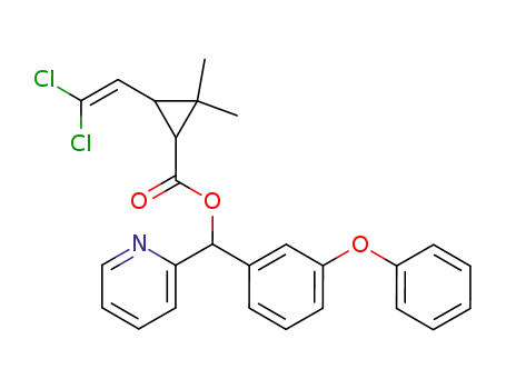 3-(2,2-Dichloro-vinyl)-2,2-dimethyl-cyclopropanecarboxylic acid (3-phenoxy-phenyl)-pyridin-2-yl-methyl ester