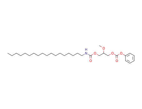 2-O-methyl-1-O-(octadecylcarbamoyl)-3-O-(phenoxycarbonyl)glycerol