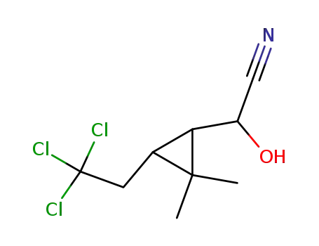 [2,2-Dimethyl-3-(2,2,2-trichloro-ethyl)-cyclopropyl]-hydroxy-acetonitrile