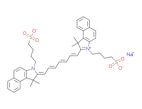 Molecular Structure of 3599-32-4 (Sodium 2-(7-(3,3-dimethyl-1-(4-sulfonatobutyl)benz(e)indolin-2-ylidene)hepta-1,3,5-trien-1-yl)-3,3-dimethyl-1-(4-sulfonatobutyl)benz[e]indolinium)