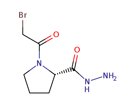 (S)-1-(2-Bromo-acetyl)-pyrrolidine-2-carboxylic acid hydrazide