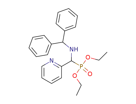 [(Benzhydryl-amino)-pyridin-2-yl-methyl]-phosphonic acid diethyl ester