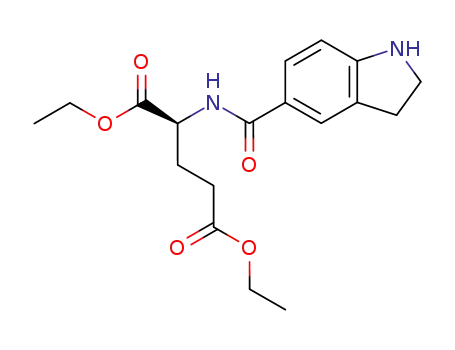 diethyl N-(indolin-5-carbonyl)-L-glutamate