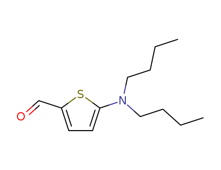Molecular Structure of 159874-90-5 (2-Thiophenecarboxaldehyde, 5-(dibutylamino)-)