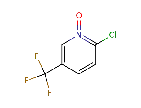 Molecular Structure of 261956-65-4 (2-chloro-5-(trifluoromethyl)pyridine 1-oxide)
