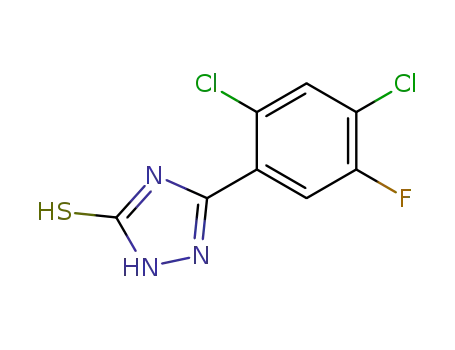 3-(2,4-Dichloro-5-fluoro)phenyl-5-mercapto-1,2,4-triazole