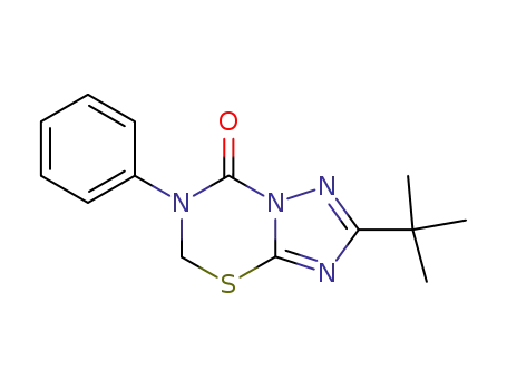 2-tert-butyl-5-phenyl-5,6-dihydro-7-thia-1,3,3a,5-tetraaza-inden-4-one