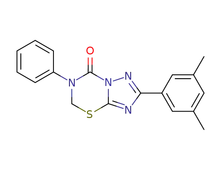 2-(3,5-dimethyl-phenyl)-5-phenyl-5,6-dihydro-7-thia-1,3,3a,5-tetraaza-inden-4-one