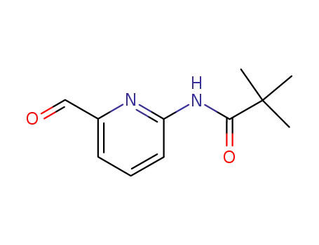Molecular Structure of 372948-82-8 (N-(6-FORMYLPYRIDIN-2-YL)PIVALAMIDE)