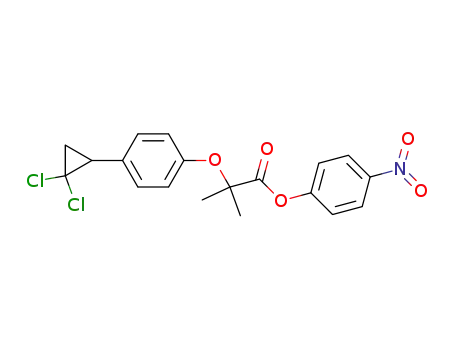 2-[4-(2,2-Dichlorcyclopropyl)phenoxy]-2-methylpropansaeure-(4-nitrophenyl)-ester