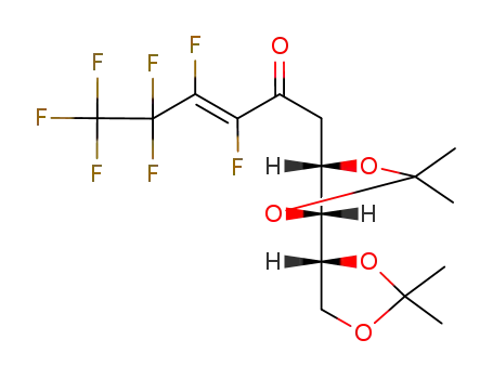 (E)-1-(1'-deoxy-2',3':4',5'-di-O-isopropylidene-D-xylityl)-2,3,4,4,5,5,5-heptafluoropent-2-en-1-one