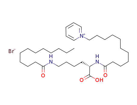Nε-lauroyl-Nα-(11-pyridiniumdecanoyl)-L-lysine bromide
