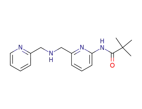 N-(6-(((pyridin-2-ylmethyl)amino)methyl)pyridin-2-yl)pivalamide