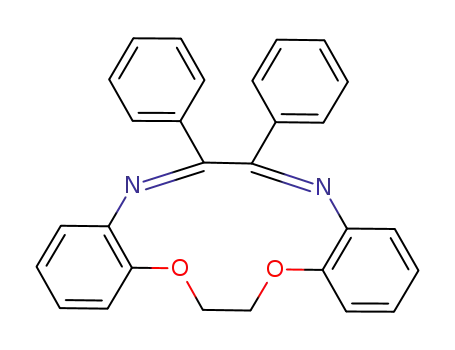 2,3-diphenyl-1,4-diaza-7,10-dioxo-5,6:11,12-dibenzo[e,k]-cyclododeca-1,3-diene[N2O2]ane