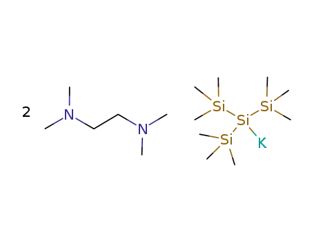 tri(trimethylsilyl)silyl potassium tetramethylethylenediamine adduct
