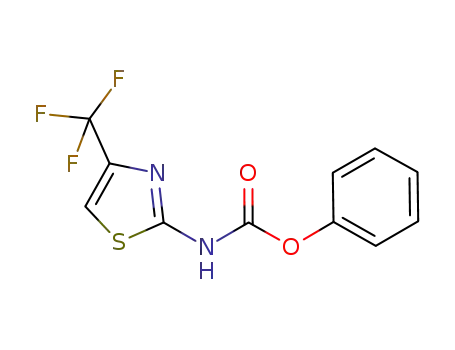 phenyl N-[4-(trifluoromethyl)-1,3-thiazol-2-yl]carbamate