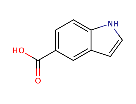 Indole-5-carboxylic acid(1670-81-1)