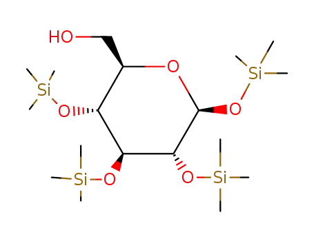 1,2,3,4-tetra-O-trimethylsilyl-β-D-glucopyranose