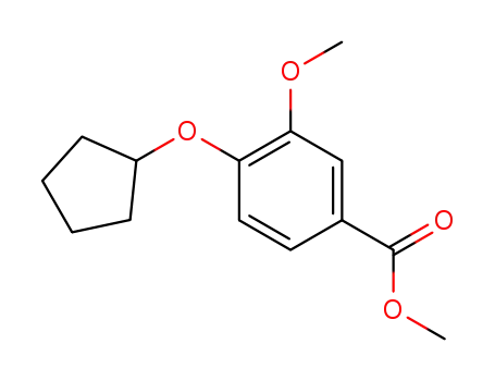 methyl-3-methoxy-4-cyclopentyl-oxybenzoate