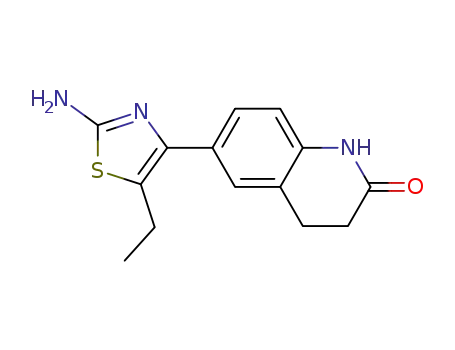 6-(2'-Amino-5'-ethylthiazol-4'-yl)-3,4-dihydrocarbostyril