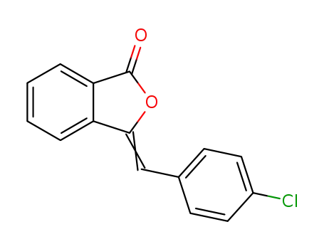 Molecular Structure of 20526-97-0 (4-CHLOROBENZYLIDENE PHTHALIDE)