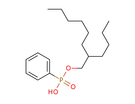 Molecular Structure of 141024-65-9 (Phosphonic acid, phenyl-, mono(2-butyloctyl) ester)