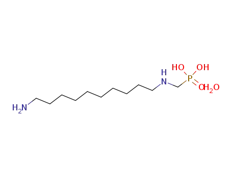 N-(10-aminodecyl)-aminomethanephosphonic acid monohydrate
