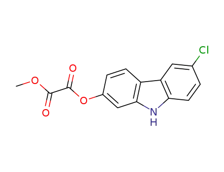 6-chlorocarbazole-2-oxalic acid methyl ester