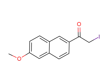 2-iodo-1-(6-methoxy-2-naphthyl)ethanone