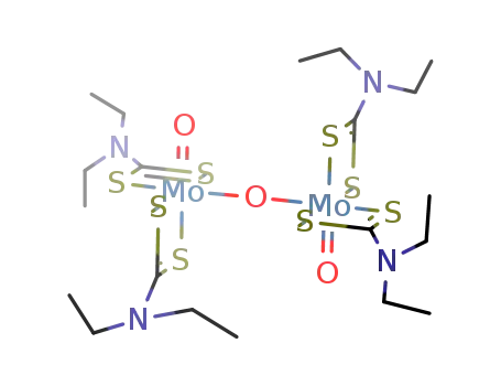 μ-oxobis[oxobis(N,N-diethyldithiocarbamato)molybdenum(V)]