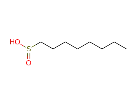 Molecular Structure of 3944-71-6 (1-Octanesulfinic acid)