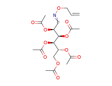 (2R,3R,4R,5S)-6-(allyloxyimino)hexane-1,2,3,4,5-pentayl pentaacetate