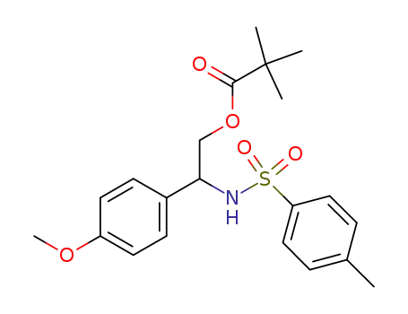 N-(2-pivaloyloxy-1-(4-methoxyphenyl)ethyl)-4-toluenesulfonamide