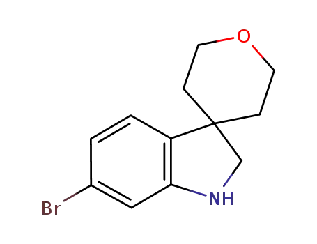 6-bromo-2',3',5',6'-tetrahydrospiro[indoline-3,4'-pyran]