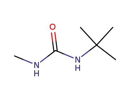 Molecular Structure of 25347-94-8 (1-tert-butyl-3-methylurea)