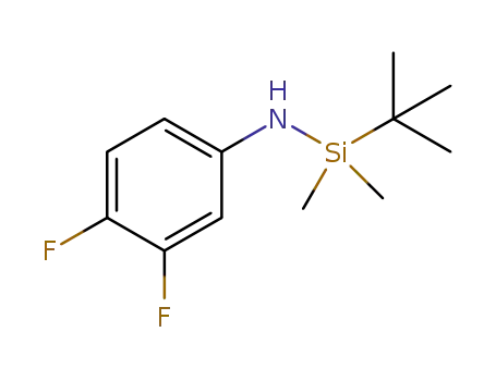 1-tert-butyl-N-(3,4-difluorophenyl)-1,1-dimethylsilanamine