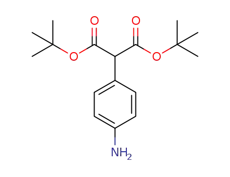 di-tert-butyl 2-(4-aminophenyl)malonate