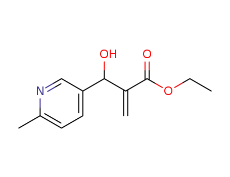 2-[(hydroxy)(6-methylpyridin-3-yl)methyl] acrylic acid ethyl ester