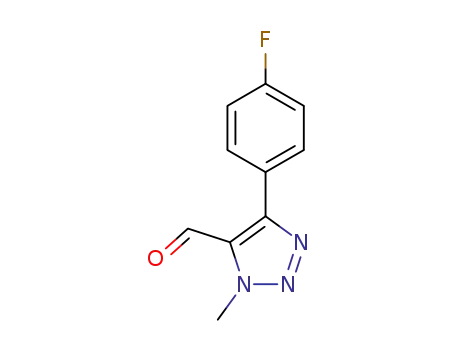 5-(4-Fluoro-phenyl)-3-methyl-3H-[1,2,3]-triazole-4-carbaldehyde
