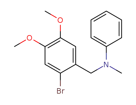 N-(2-bromo-4,5-dimethoxybenzyl)-N-methylaniline