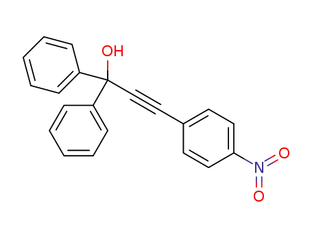 3-(4-nitrophenyl)-1,1-diphenylprop-2-yn-1-ol