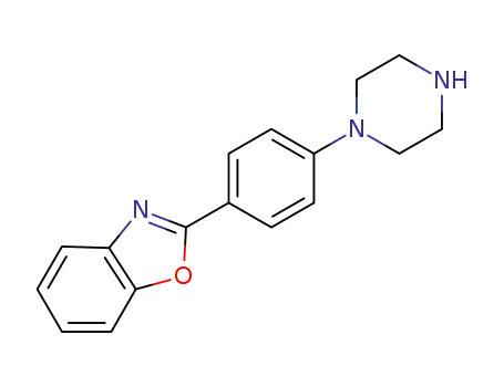 2-(4-(piperazin-1-yl)phenyl)benzo[d]oxazole