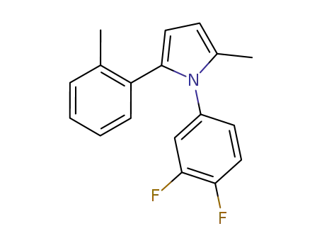 1-(3,4-difluorophenyl)-2-methyl-5-(2-methylphenyl)pyrrole