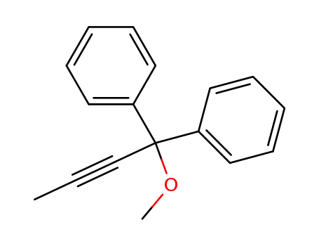 1,1-diphenyl-1-methoxybut-2-yne