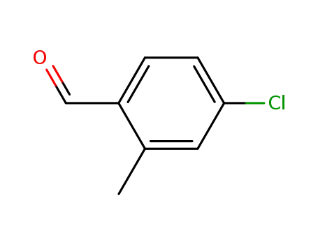 Molecular Structure of 40137-29-9 (4-CHLORO-2-METHYLBENZALDEHYDE)