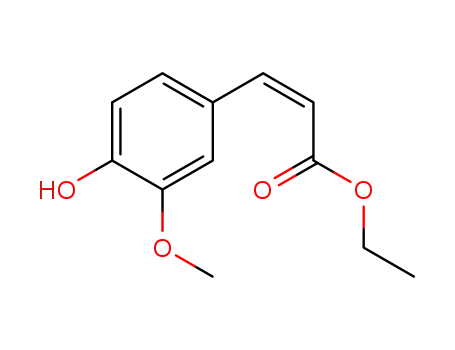 ethyl (2Z)-3-(4-hydroxy-3-methoxyphenyl)prop-2-enoate
