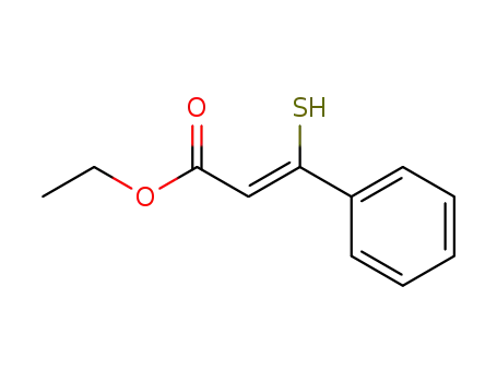 ethyl ester of β-(mercapto)cinnamic acid